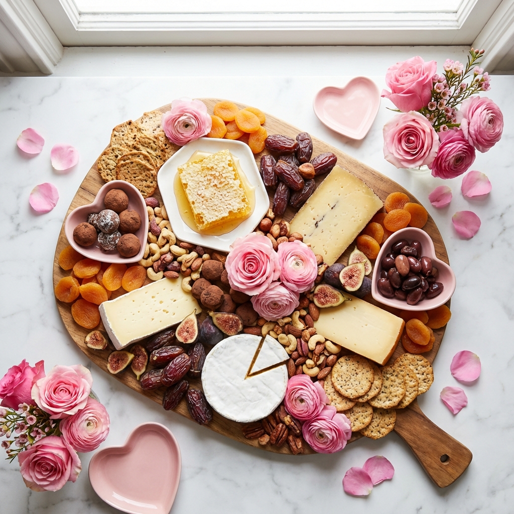 Valentine's Day Charcuterie Board 3