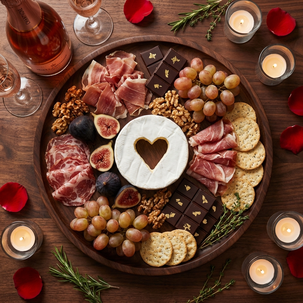 Valentine's Day Charcuterie Board 4